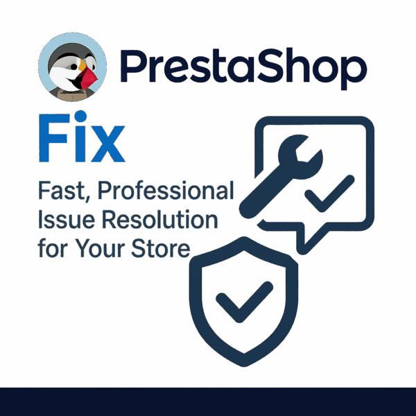 PrestaShop Fix – Fast, Professional Issue Resolution for Your Store