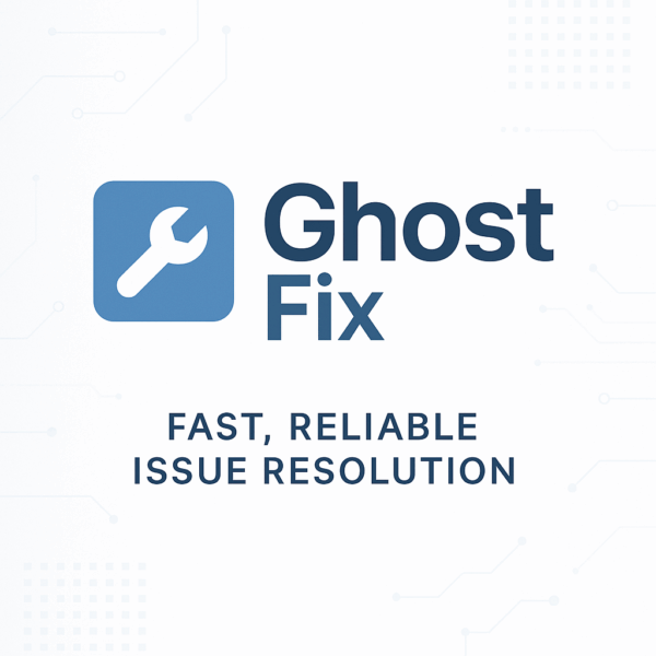 Ghost Fix – Fast, Reliable Issue Resolution