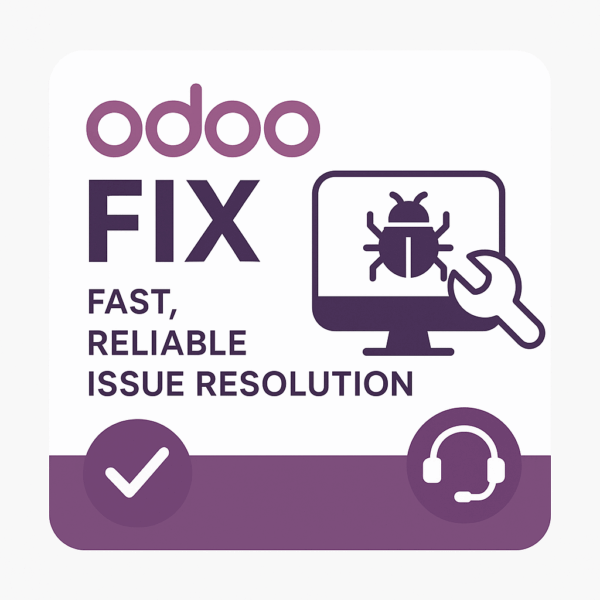 Odoo Fix – Fast, Reliable Issue Resolution